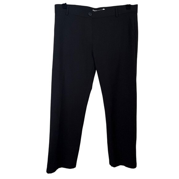 Betabrand Women's Black Pull on  Bootcut Stretchy Dress Pants Size 2XL - Picture 1 of 10